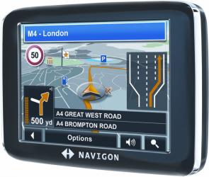 navigon 2210 Lane Assistent Pro UK GPS system