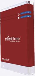 clickfree 250G backup hard disk drive