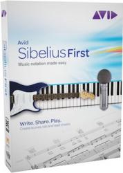 avid sibelius first music composition software