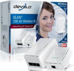 devolo dlan 200 AV Wireless N Homeplug Starter Kit