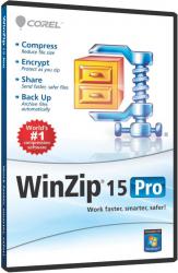 corel winzip 15 pro file compression software