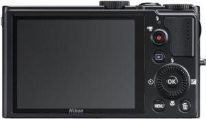 nikon coolpix p300 digital camera rear controls
