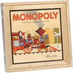 Monopoly Nostalgia Wooden Edition