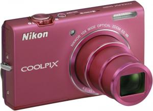 Nikon Coolpix S6200 Digital Camera Pink
