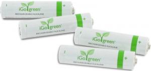 igo green rechargeable alkaline batteries