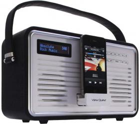 View Quest Retro DAB Radio and iPhone Dock