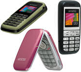 Alcatel budget mobile range : OT-E201, OT-E221 and OT-E207