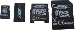 PNY 4-in-1 SD card set