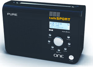 Pure One TalkSport DAB radio