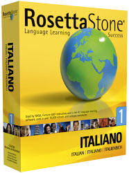 Rosetta-Stone Italian Course - image of box