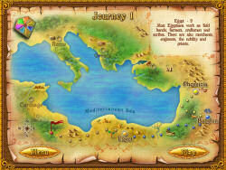 Map of journey 1