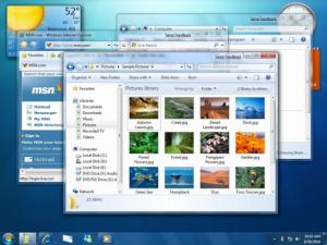 microsoft windows 7 desktop