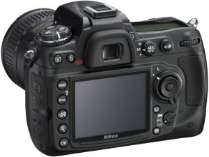 nikon d300s dslr rear view