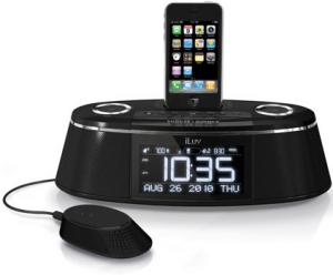 iluv vibe plus ipod alarm clock