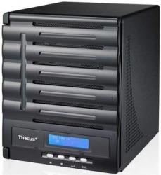 Thecus N5550 5 Bay Desktop NAS Enclosure HDMI Output iSCSI Thin Provisioning