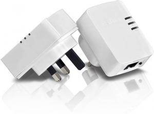 Trendnet TPL308E2K 200 Mbps Mini Powerline Ethernet Adapter