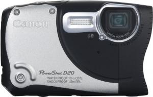 canon powershot D20 compact waterproof camera