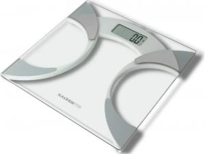 Salter 9141 WH3R Glass Body Fat Analyser Bathroom Scale