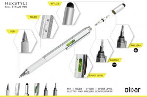 olixar hexstyli 6 in 1 stylus pen