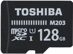TOSHIBA Micro SD Card 128G TF Card U1 C10 M203 100MB/s Shockproof  High I3X5 