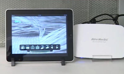 AVerMedia HomeFree Duet with Apple iPad