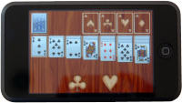 Apple iPod Touch Solitaire game