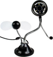 Web-cam/fan powered by USB