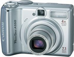 Canon A550 Digital Compact Camera