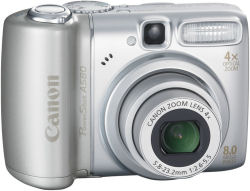 Canon Powershot A580 digital compact camera