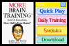 More Brain Training - Start Page