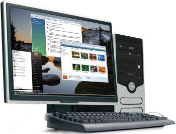 Evesham Solar MX100 with Windows Vista