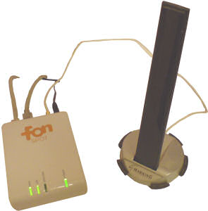 FON Fontera and Hawkings Technology Antenna