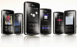 LG KF600 mobile phone family