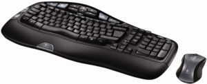 Logitech Desktop Wave keyboard and mouse