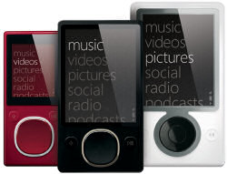 Microsoft's Zune product family