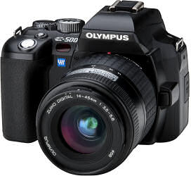 Olympus E-500 digital SLR camera