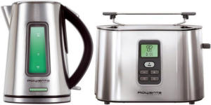 Rowenta Prelude toaster and kettle