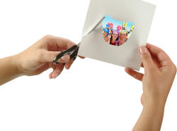 Preparing a photo to put in your mouse
