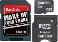SanDisk MicroSD adaptor kit