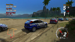 SEGA Rally Desert stage