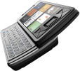 Sony Ericsson X1i - showing qerty keyboard