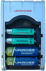 Closeup - Uniross 1 hour fast charger