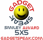 GadgetSpeak 5x5 award